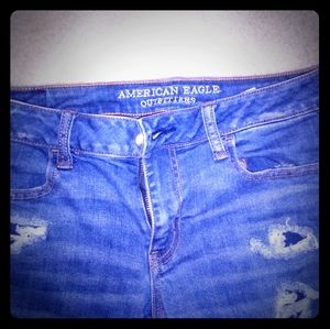 Faded weathered pants